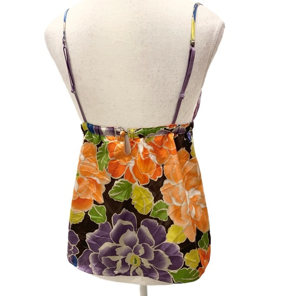 LA SENZA Floral Cami Size Medium - Picture 3 of 5